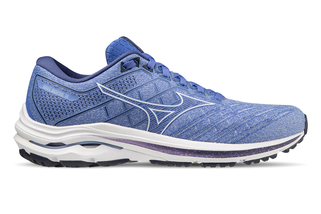 Mizuno Wave Inspire 18 B Amparo Blue/white/deep Cobalt Womens #color_blue-multi-whites