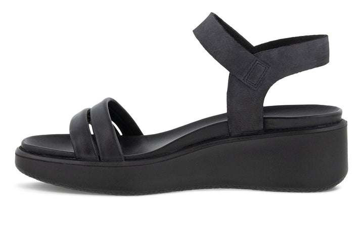 Ecco Flowt Wedge Black/Black Womens #color_black