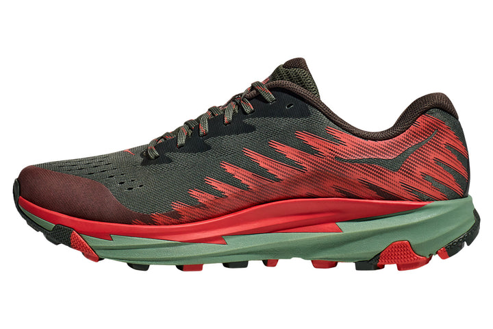 Hoka Torrent 3 D Thyme/Fiesta Mens #color_red