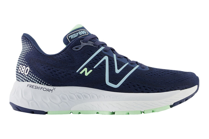 New Balance 880v13 D Navy/White Womens #color_blue-multi-whites