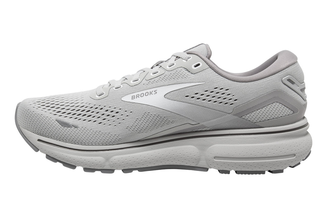 Brooks Ghost 15 B Oyster/Alloy/White Womens #color_grey