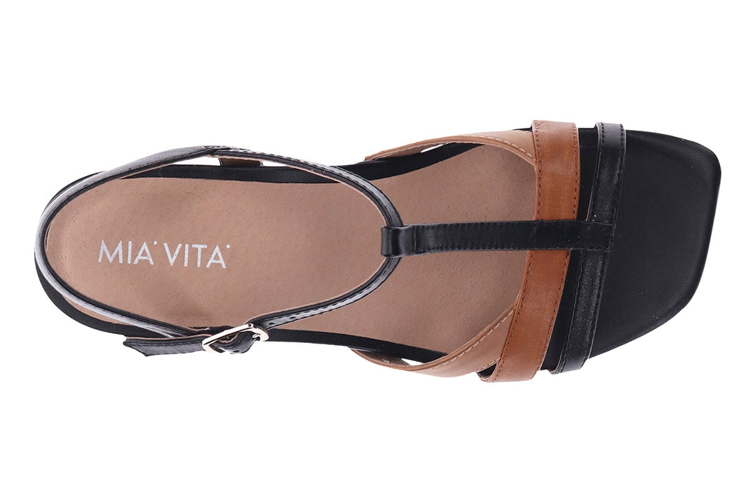 Mia Vita Yass Black Multi Womens #color_black-multi-browns