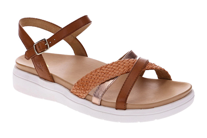 Mia Vita Banks Tan Multi Womens #color_brown-multi-metallics