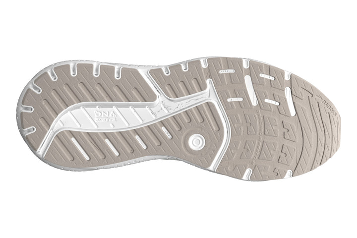 Brooks Ariel GTS 23 D Chateau Grey/White Sand Womens #color_white