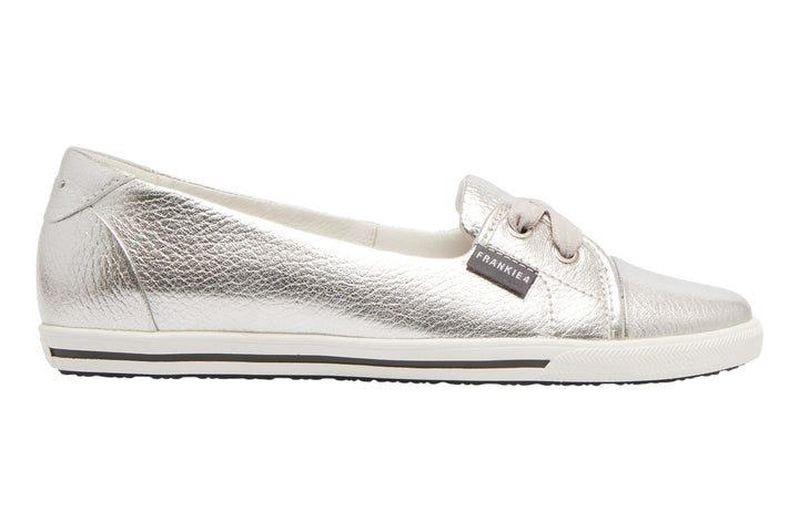 Frankie 4 Hannah III Silver Tumbled Womens #color_metallic-silver