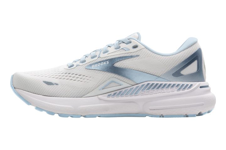 Brooks Adrenaline GTS 23 B CMA Inline Ext White/Blue/Black Womens #color_white