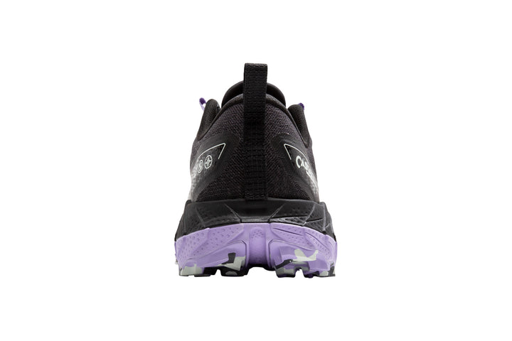 Brooks Cascadia 18 B Ebony/Lavender/Copper Womens #color_black-multi-pinks-purples