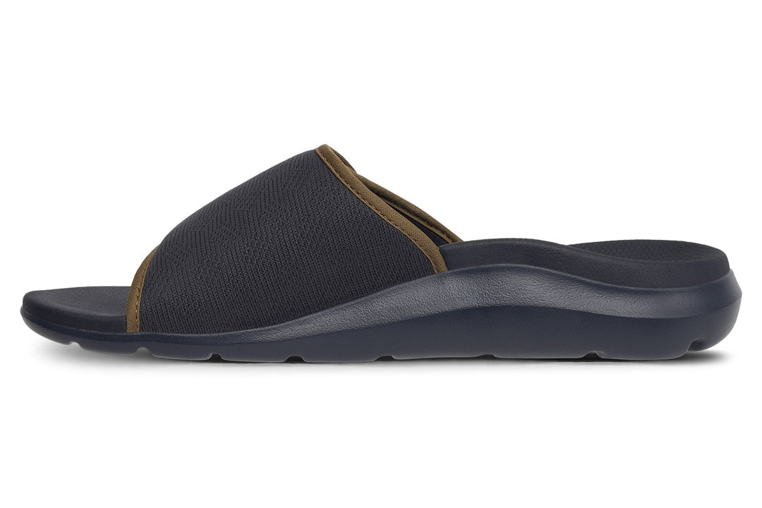 Ascent Groove Slider Navy/Camel Mens #color_navy