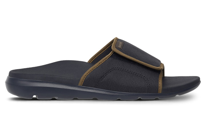 Ascent Groove Slider Navy/Camel Mens #color_navy