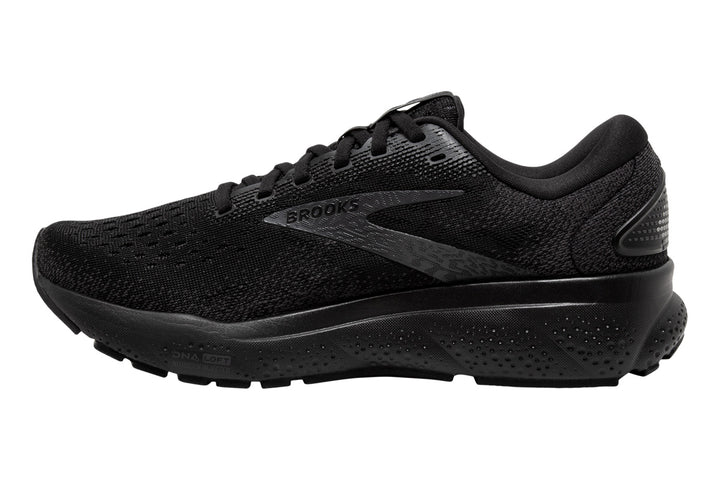 Brooks Ghost 16 D Black/Black/Ebony Womens #color_black