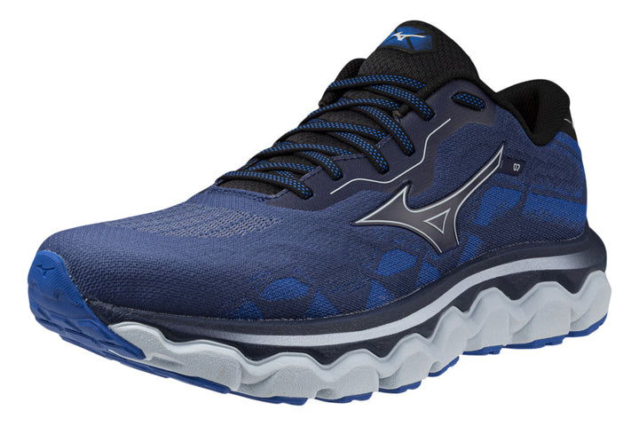 Mizuno Wave Horizon 7 D Estate Blue/Plein Air/Mugen Blue Mens #color_black-multi-blues