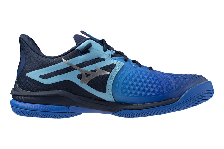 Mizuno Wave Exceed Tour 6 AC B Mugen Blue/White/Dress Blue Womens #color_blue