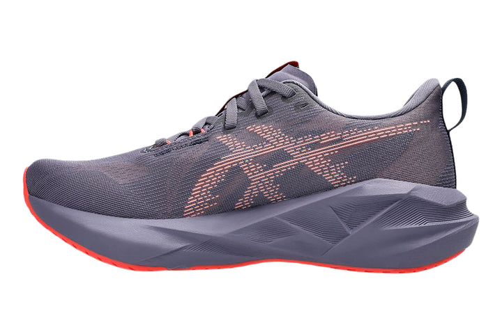 Asics Novablast 5 B Greyish Purple/Coral Reef Womens #color_purple