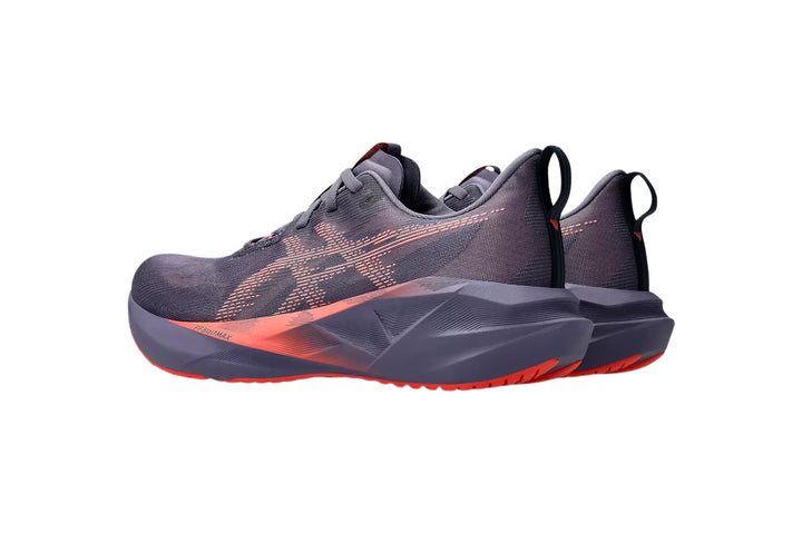 Asics Novablast 5 D Greyish Purple/Coral Reef Mens #color_purple