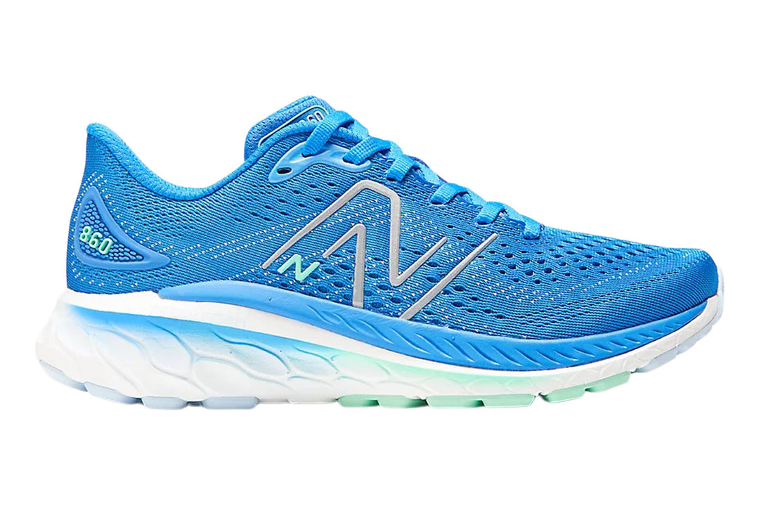 New Balance 860v13 B Bright Lapis/Bright Mint/Starlight Womens #color_blue-royal-blue