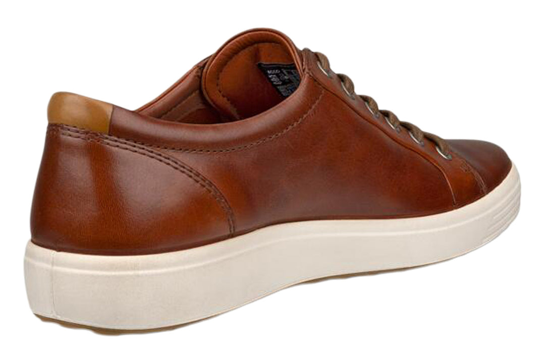 Ecco Soft 7 Cognac Mens #color_brown-dark-brown