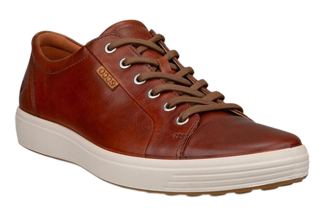 Ecco Soft 7 Cognac Mens #color_brown-dark-brown