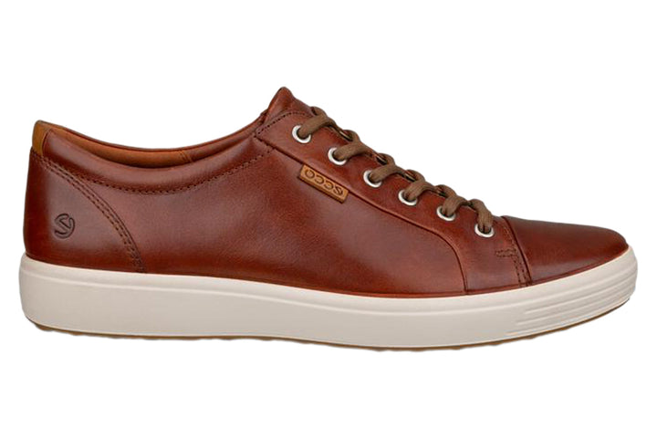 Ecco Soft 7 Cognac Mens #color_brown-dark-brown