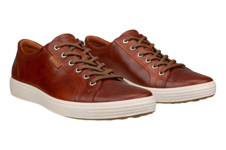 Ecco Soft 7 Cognac Mens #color_brown-dark-brown