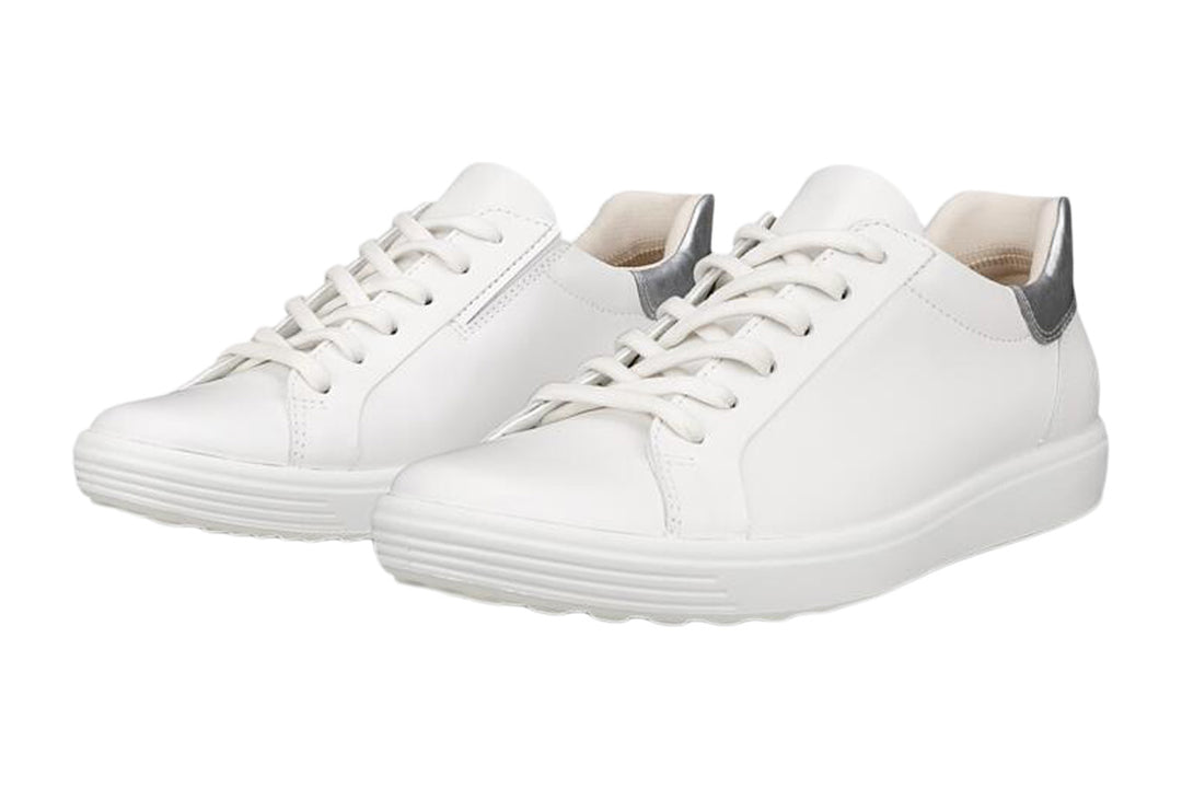 Ecco Soft 7 White/Pure Silver Womens #color_white