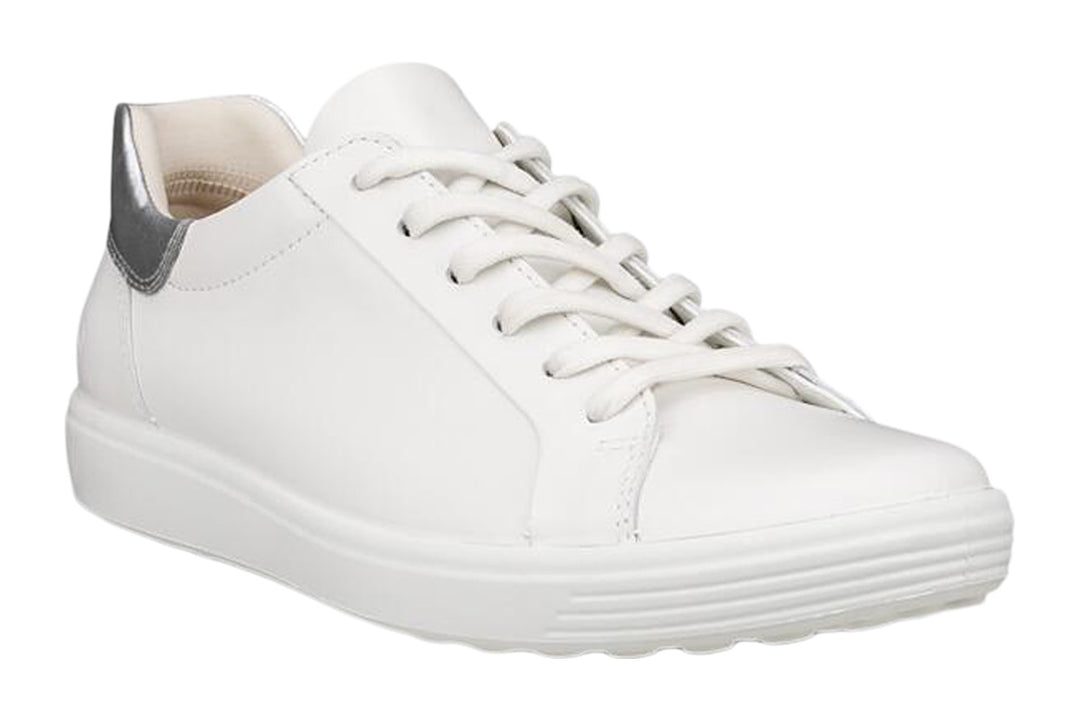 Ecco Soft 7 White/Pure Silver Womens #color_white