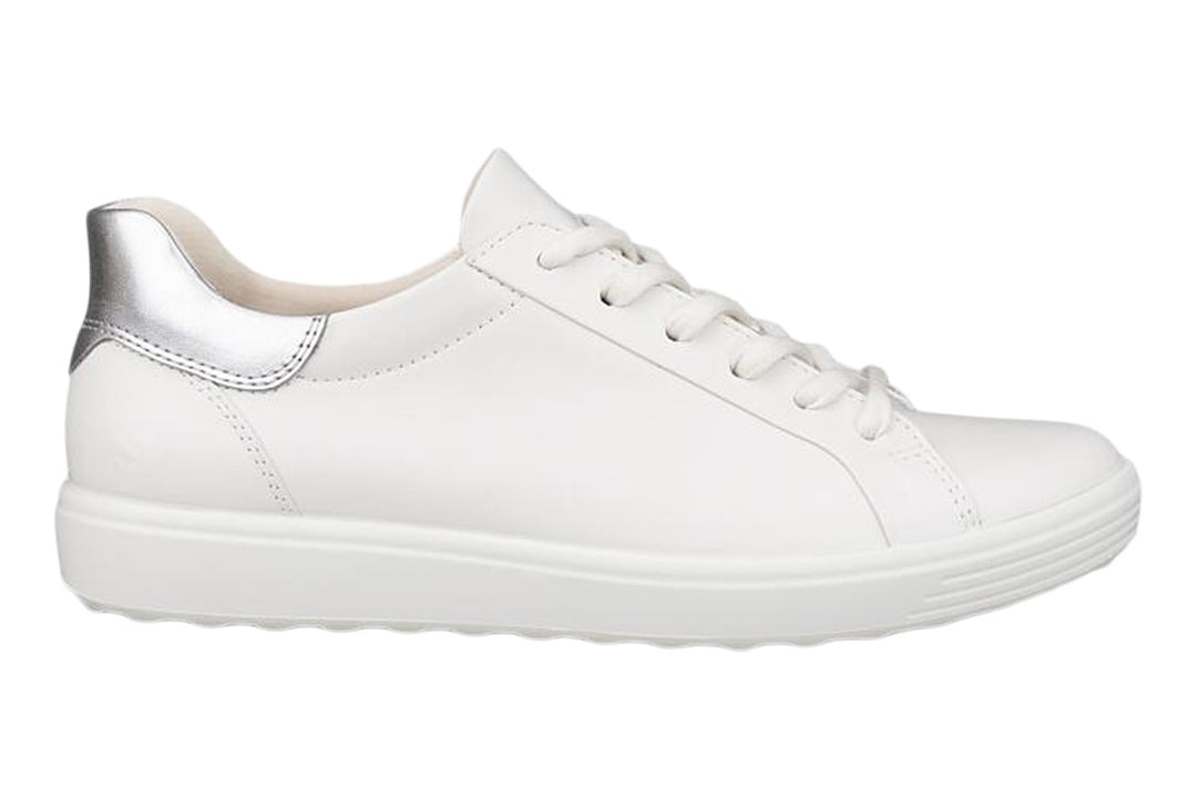 Ecco Soft 7 White/Pure Silver Womens #color_white