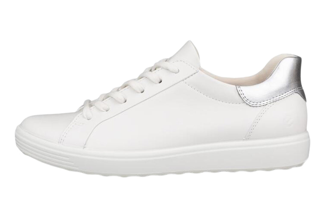 Ecco Soft 7 White/Pure Silver Womens #color_white