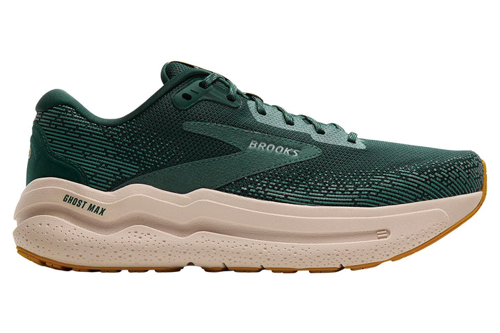 Brooks Ghost Max 2 D Pine Grove/North Atlantic/Grey Mens #color_green