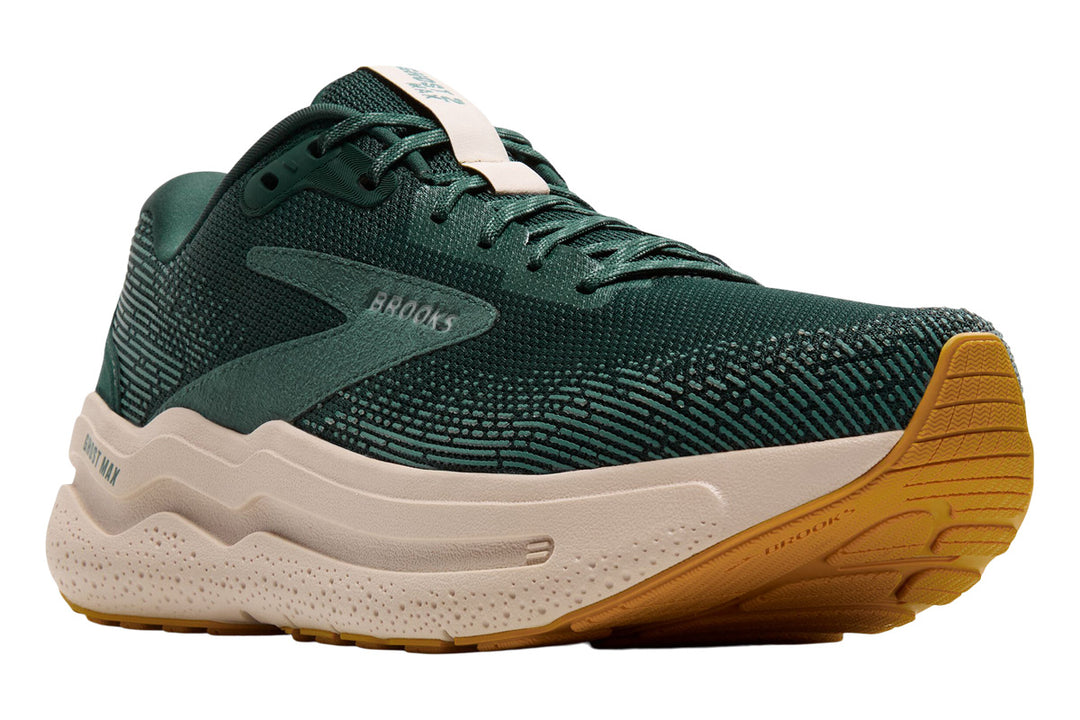 Brooks Ghost Max 2 D Pine Grove/North Atlantic/Grey Mens #color_green