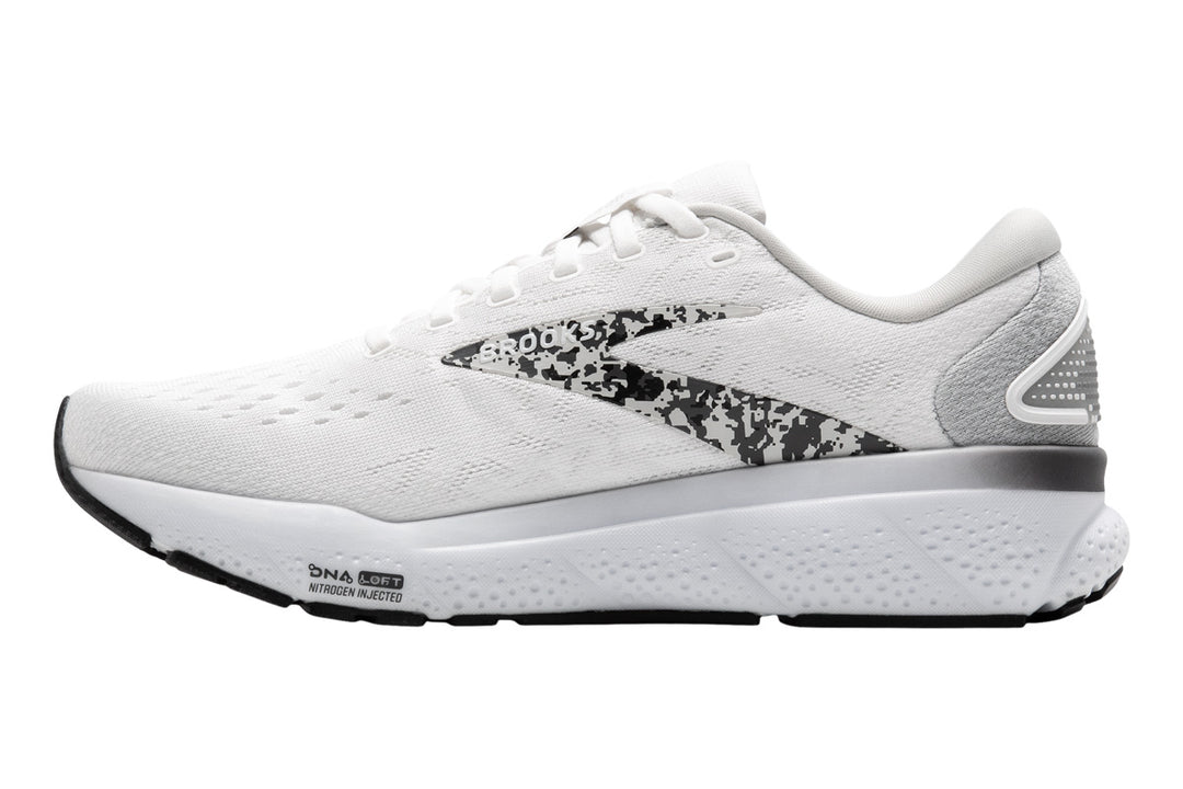 Brooks Ghost 16 B White/Oyster/Lava Womens #color_white