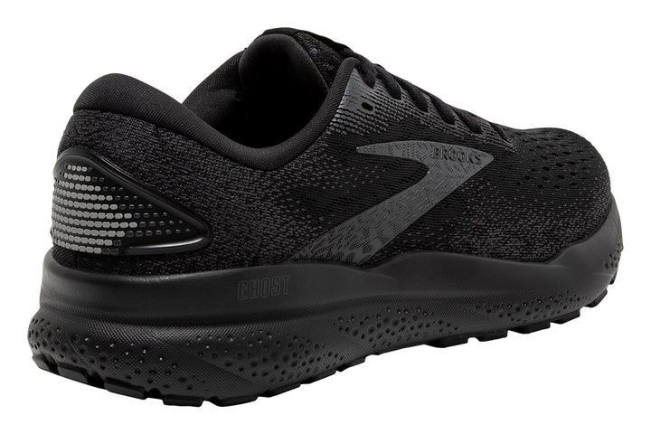 Brooks Ghost 16 D Black/Black/Ebony Mens #color_black