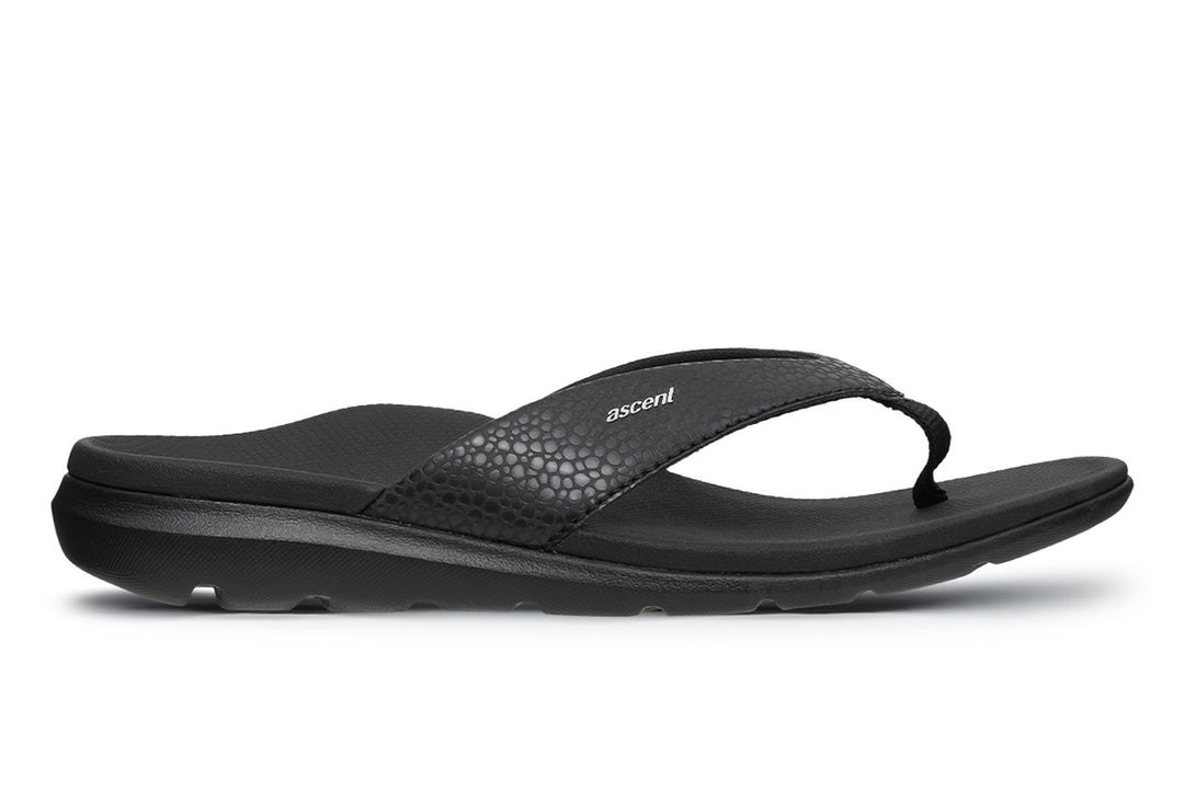 Ascent Groove Wide Black Womens – FootMotion