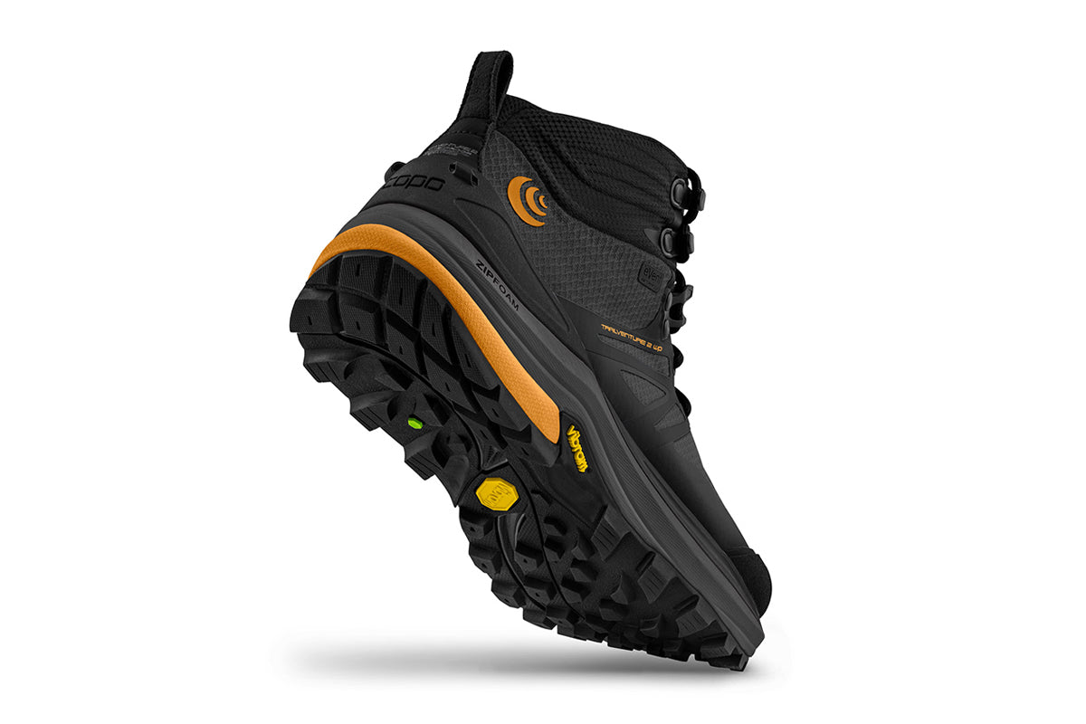 Topo Trailventure 2 WP 2E Charcoal/Orange Mens – FootMotion