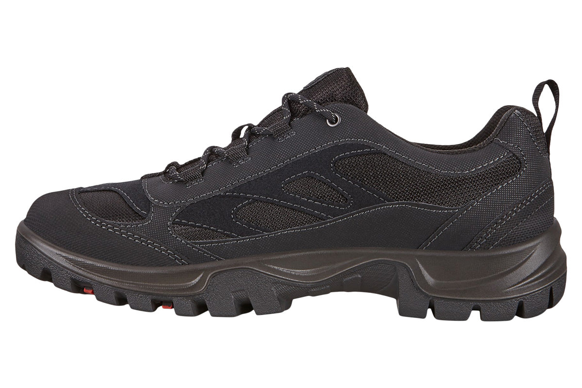 Ecco Xpedition III Low GTX Black Black Mens FootMotion