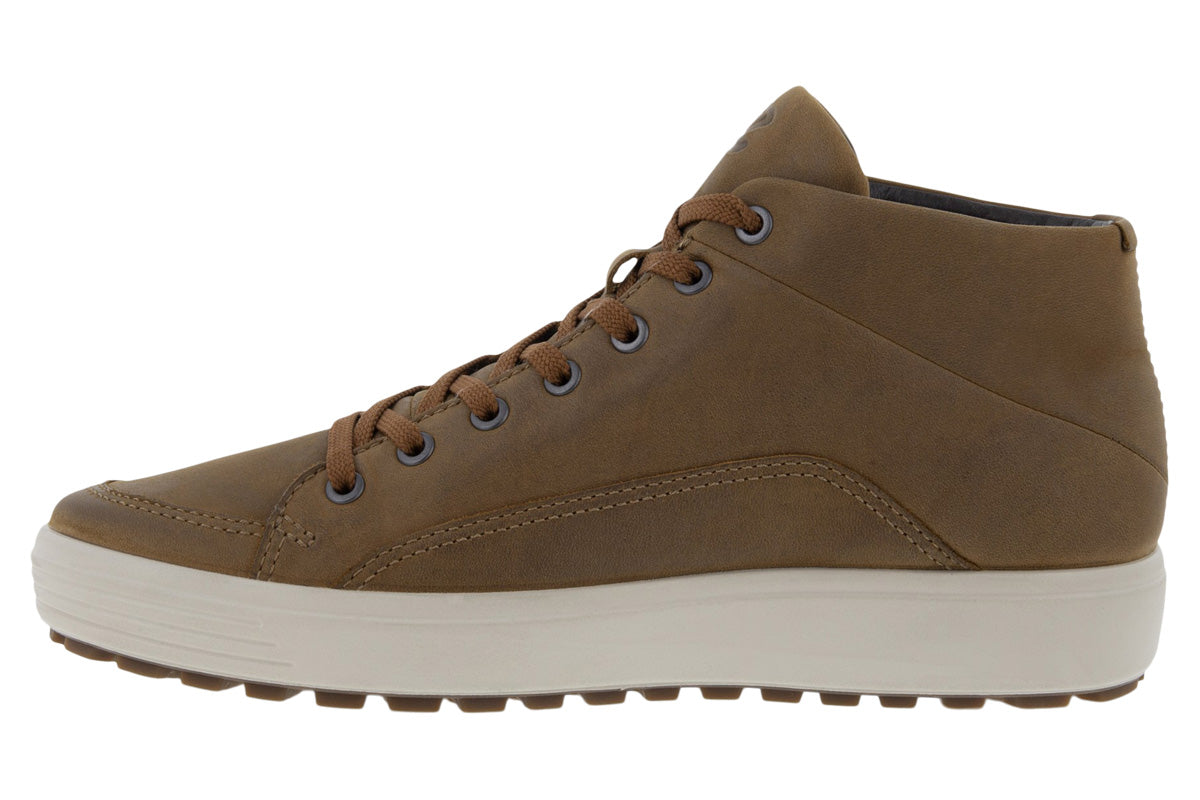 Ecco Soft 7 Tred Mid Cut Boot Camel Mens