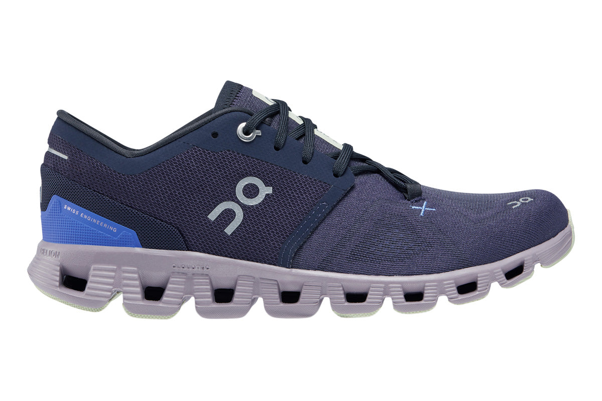 On Cloud X 3 B Midnight/Heron Womens – FootMotion