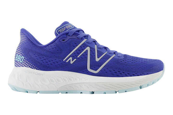 New Balance 880v13 B Blue/White Womens #color_black-multi-whites